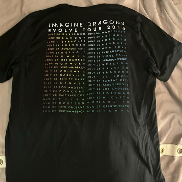 Imagine Dragons 2018 Evolve T-Shirt - Picture 3 of 3